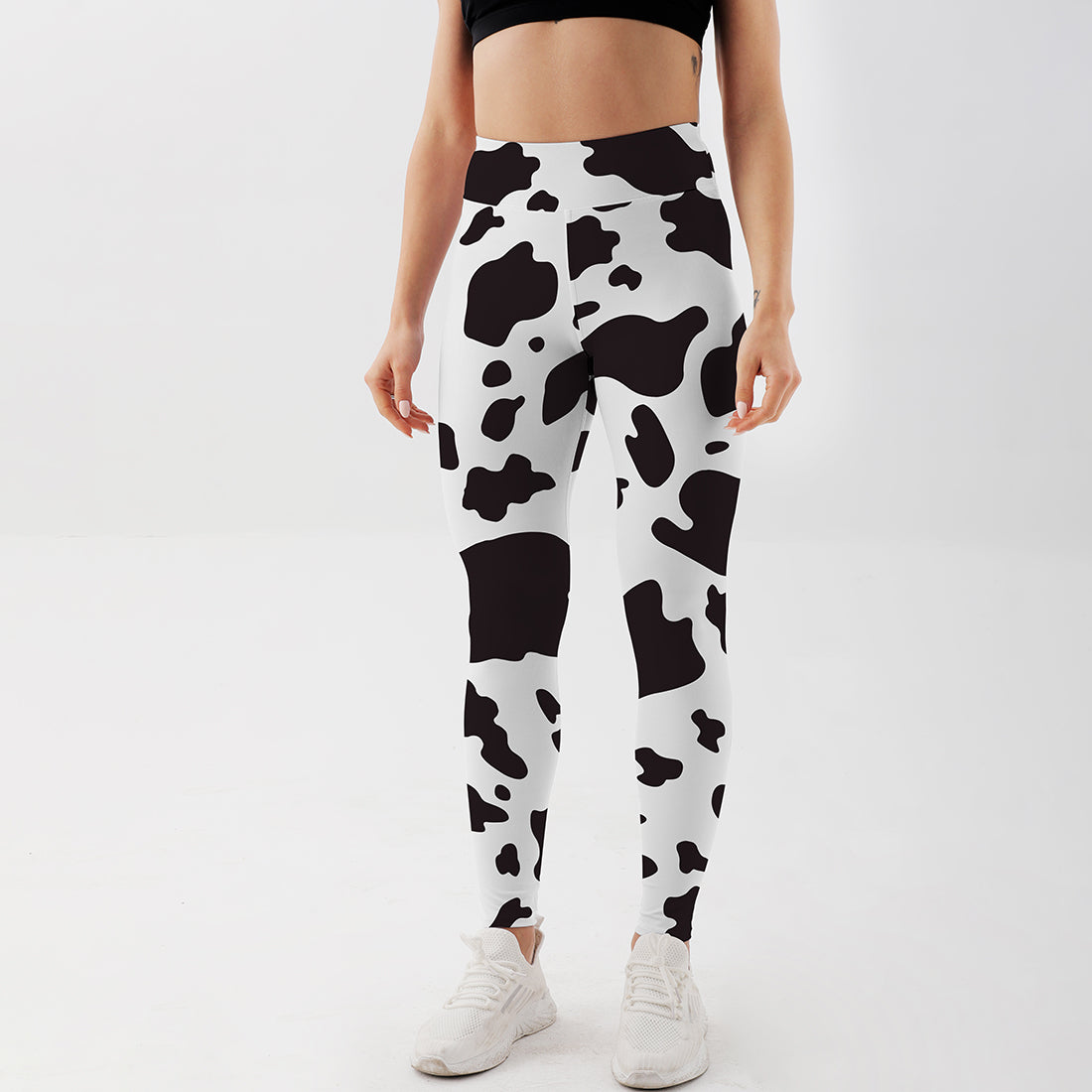 Cow Print Move Leggings – Lotus Leggings