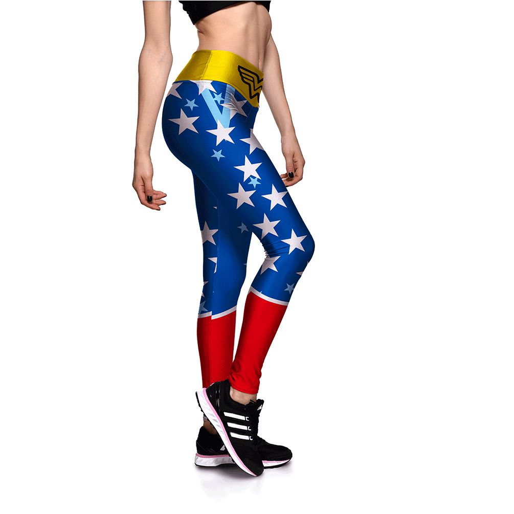 Wonder Woman Athletic – Lotus Leggings