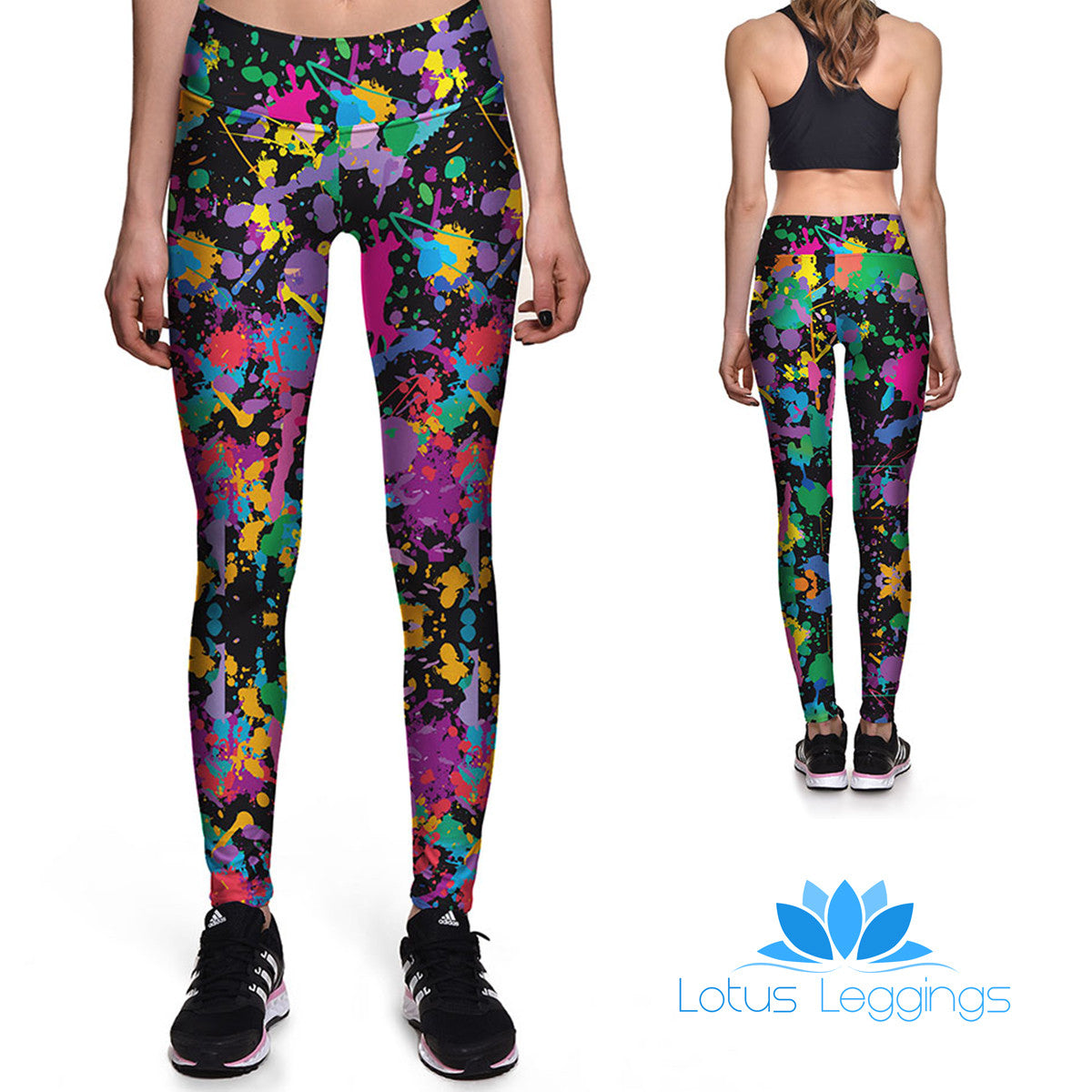 Buy Color Splat Athletic Leggings – Lotus Leggings