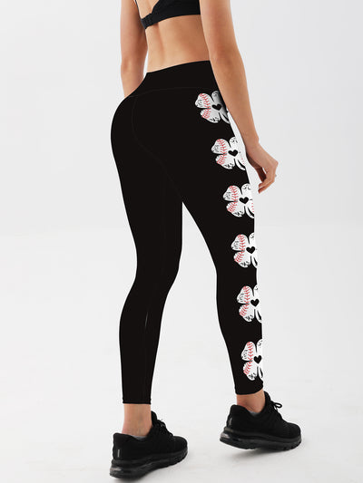 Four Leaf Baller Leggings