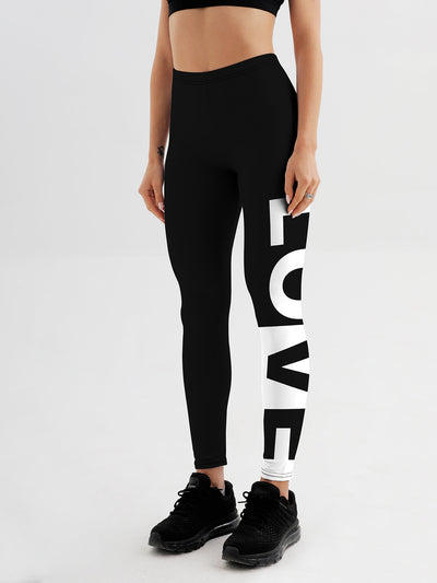 White Love Bound Leggings