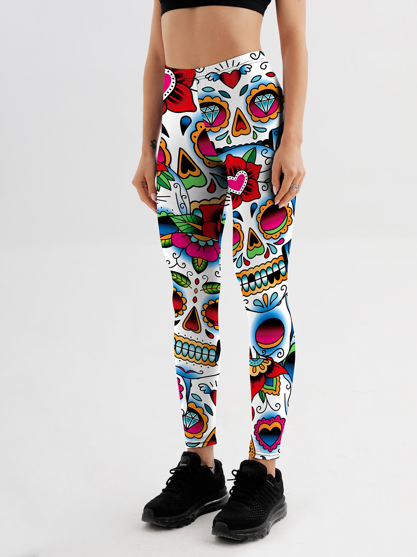 Abyss Sugar Skull Leggings