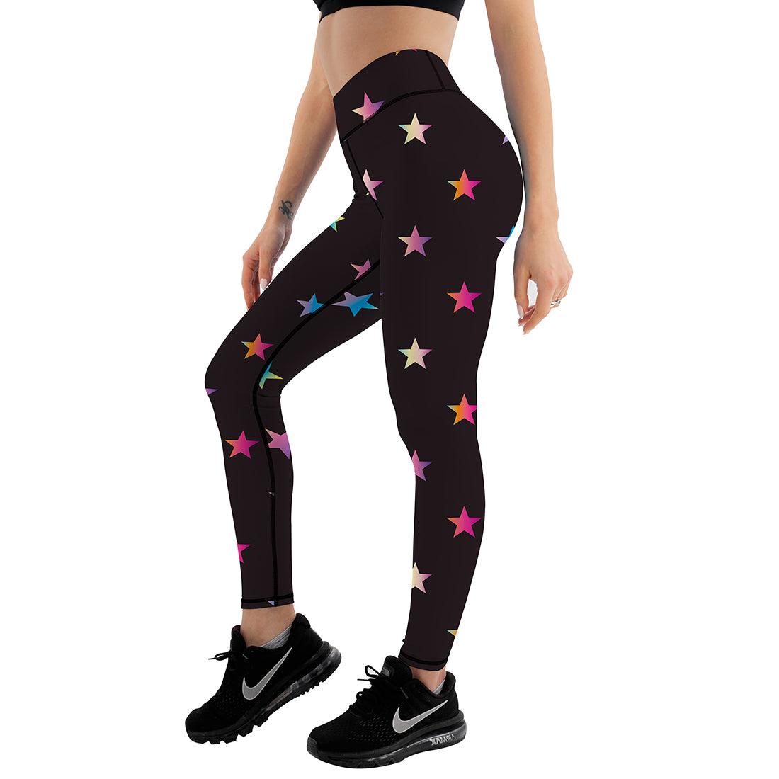 Rainbow Stars Move Leggings