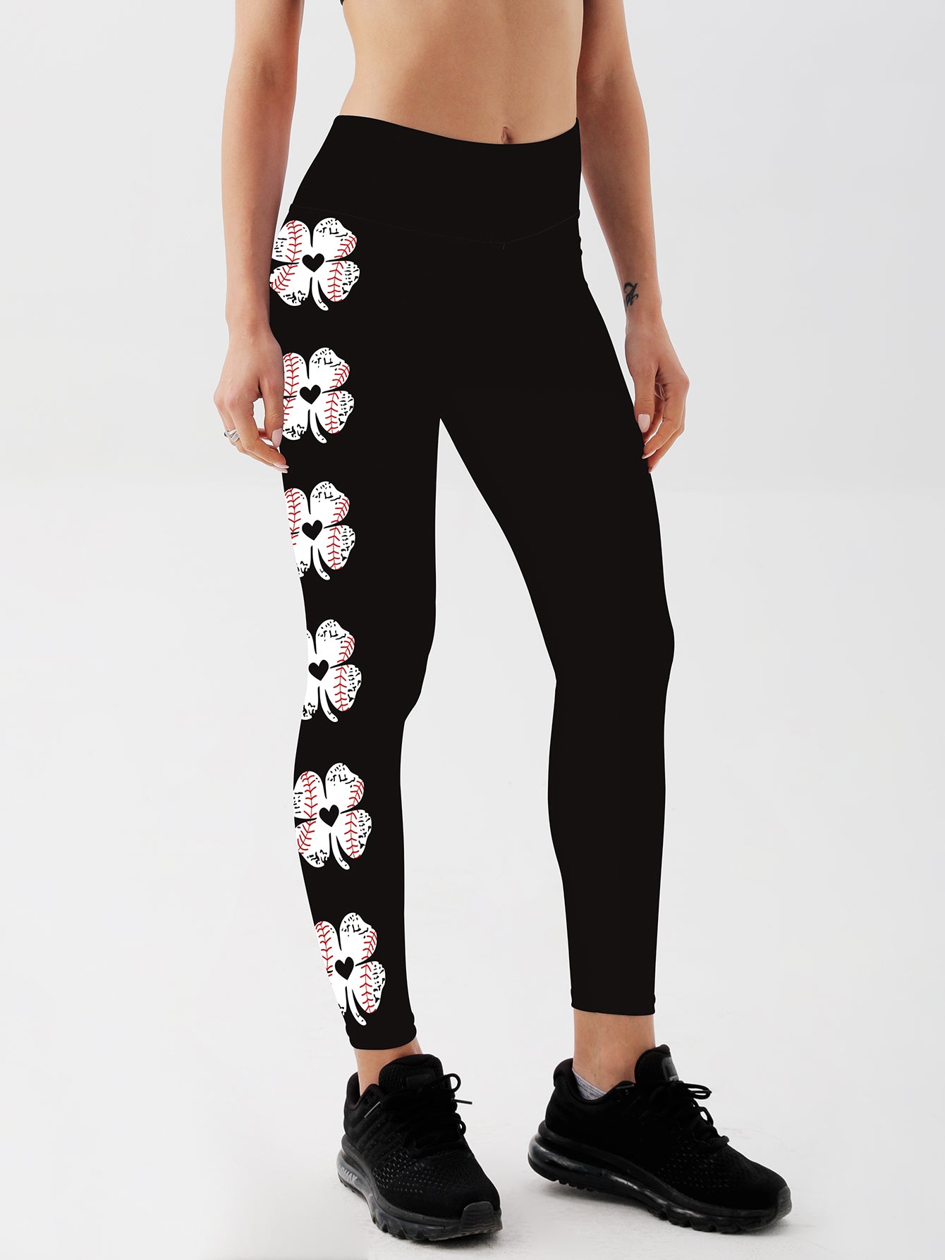 Four Leaf Baller Leggings