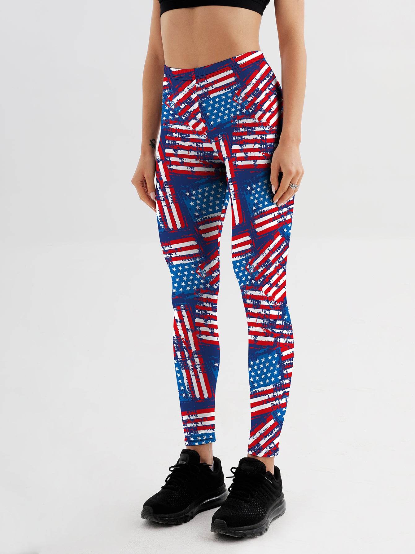 Flag Frenzy Leggings