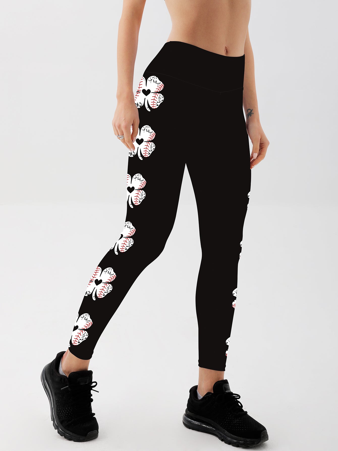 Four Leaf Baller Leggings