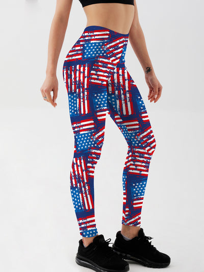 Flag Frenzy Leggings