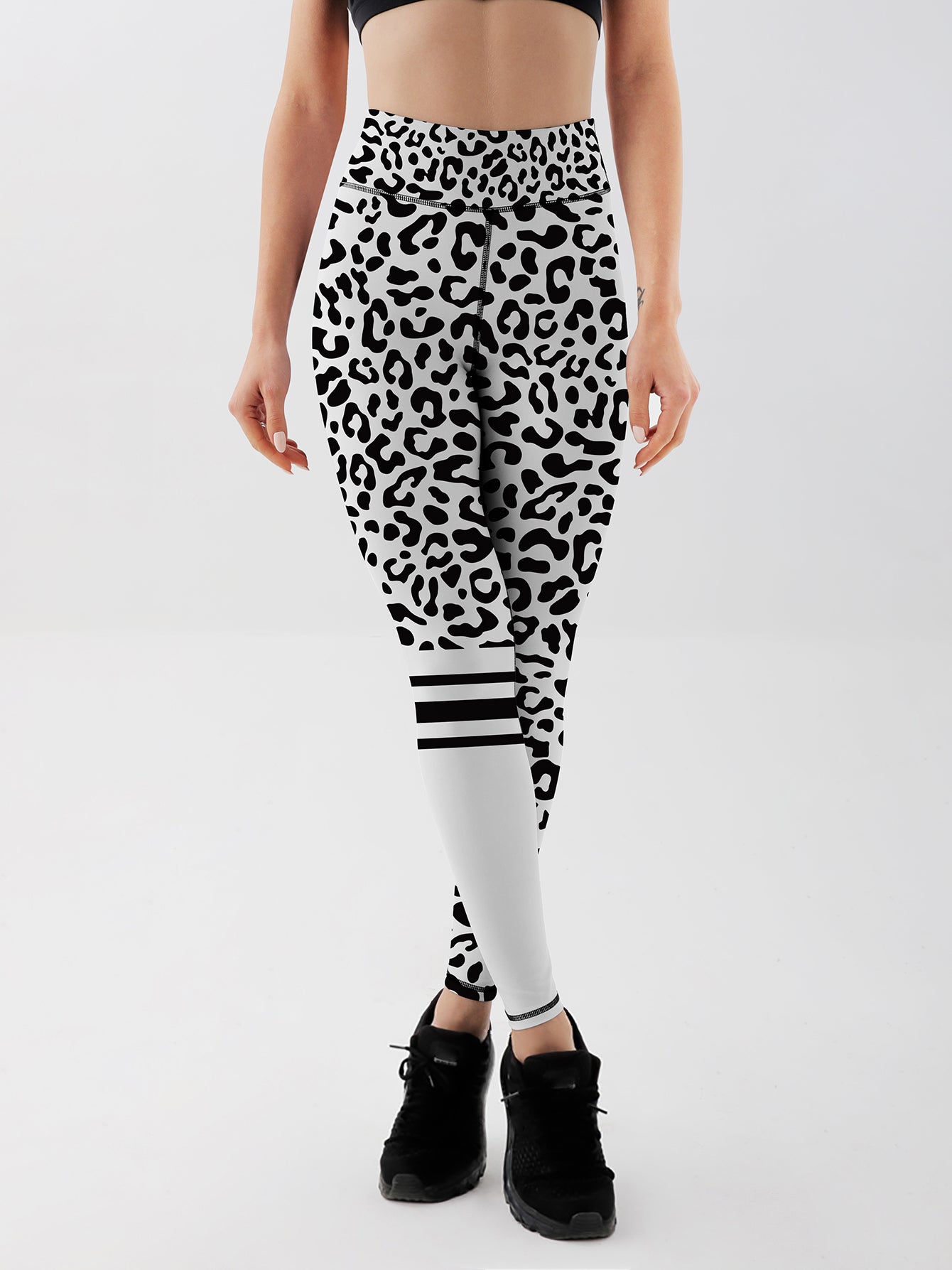 White Cheetah Move Leggings