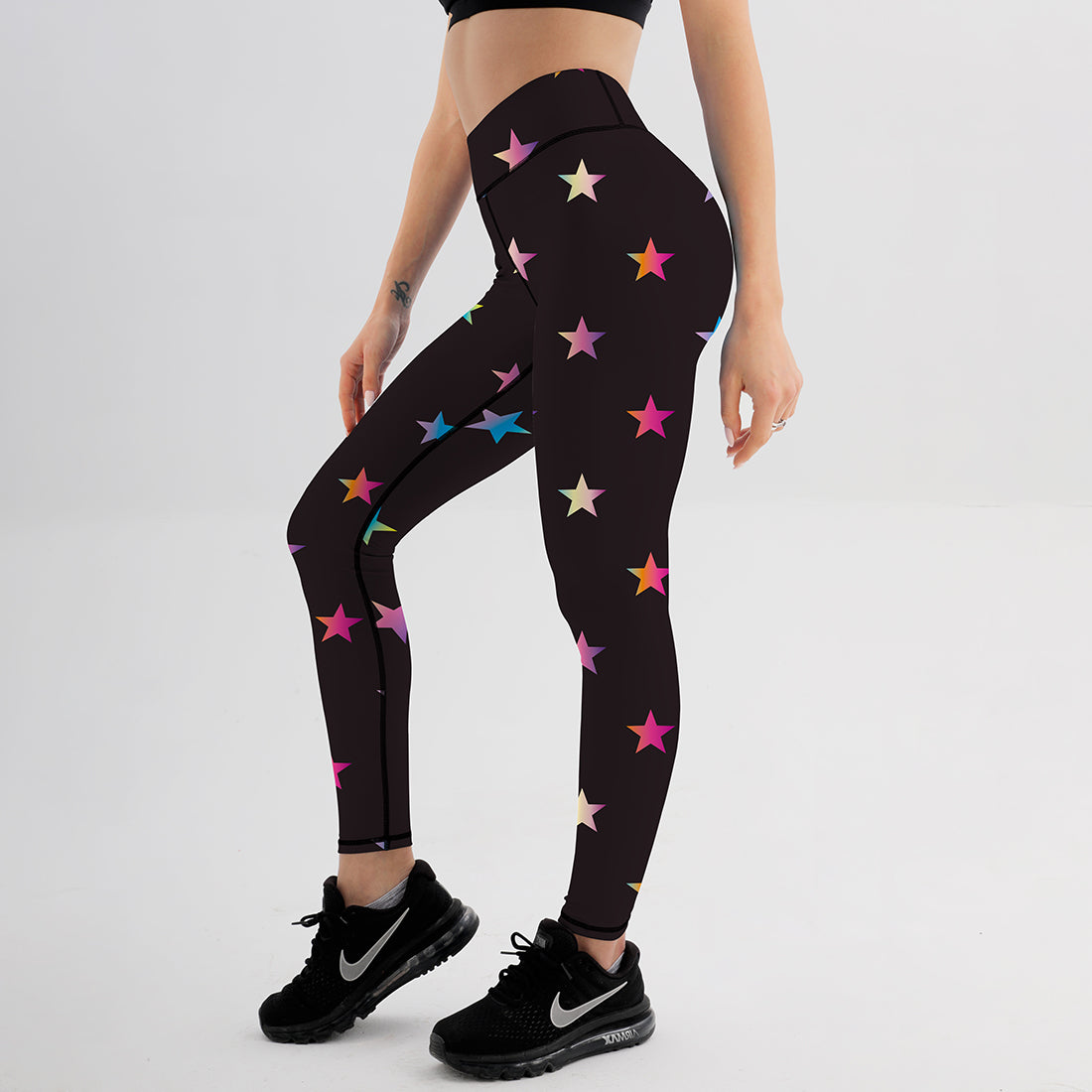 Rainbow Stars Move Leggings