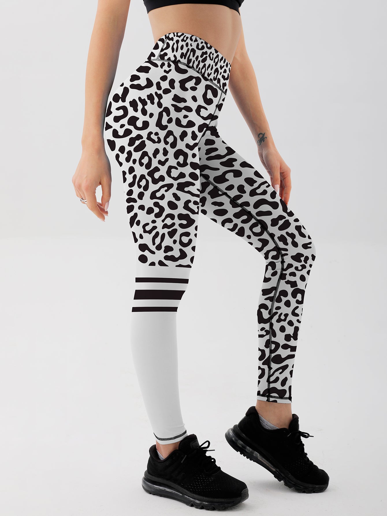 White Cheetah Move Leggings