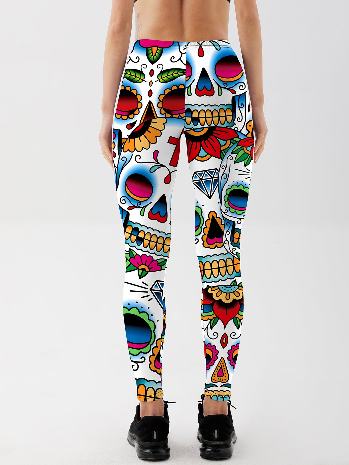 Abyss Sugar Skull Leggings