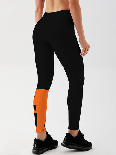 Orange Love Bound Leggings