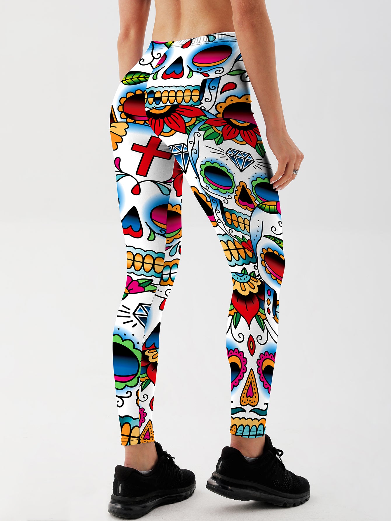 Abyss Sugar Skull Leggings