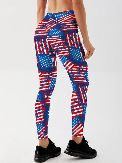 Flag Frenzy Leggings