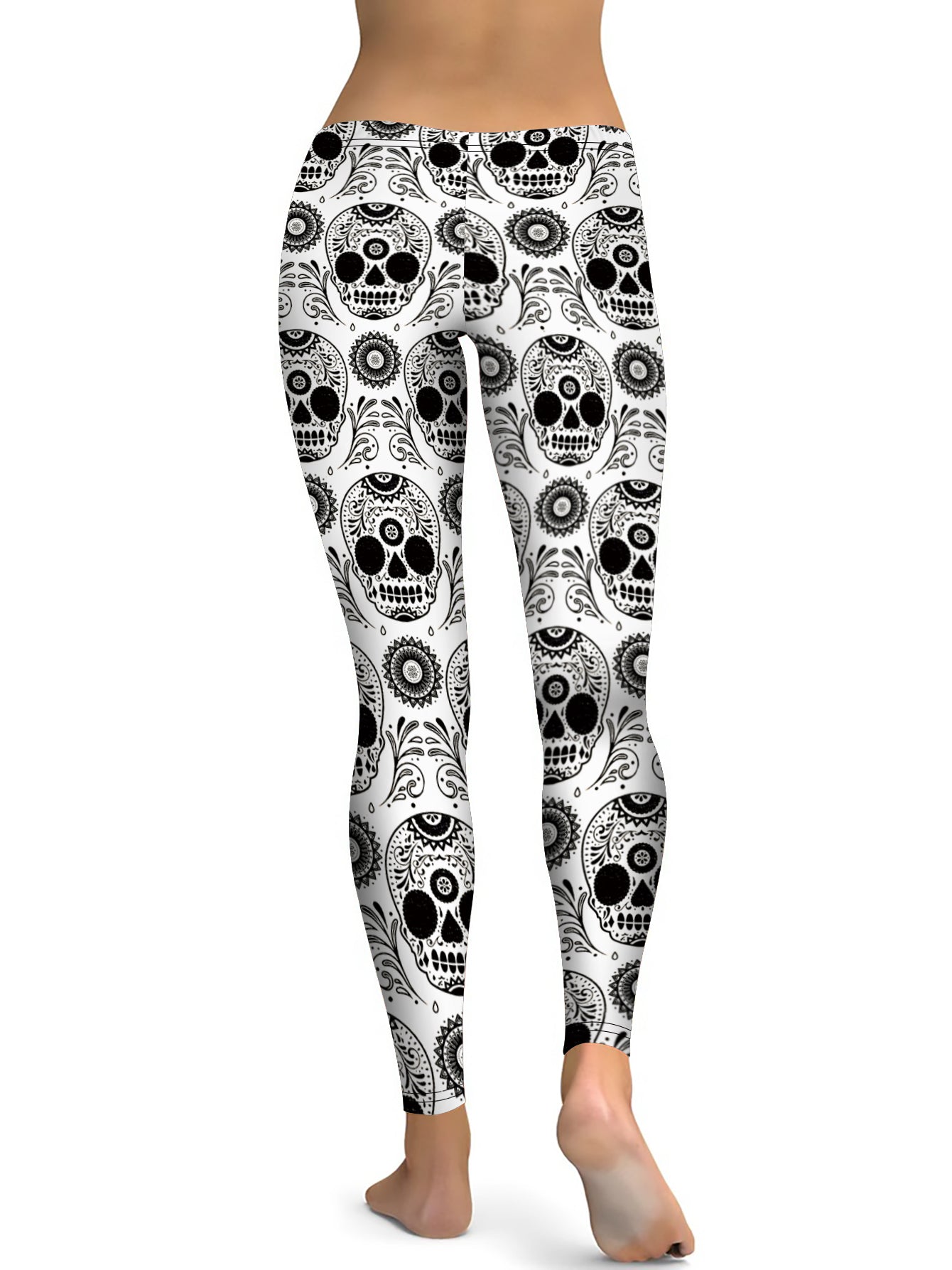 Inked Sugar Skull Leggings