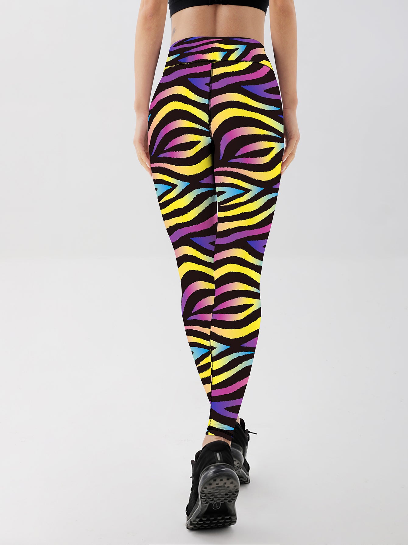 Rainbow Zebra Move Leggings