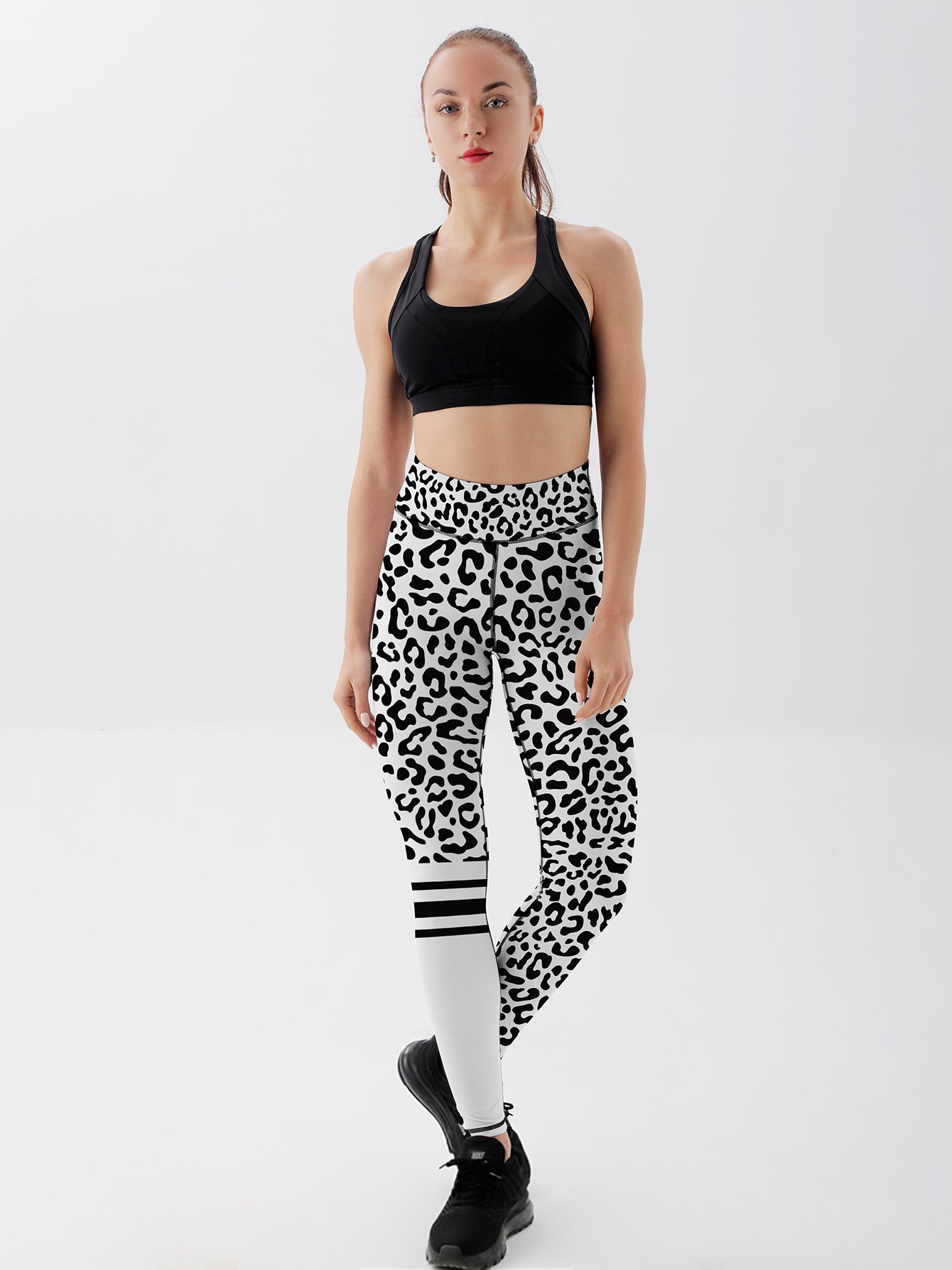 White Cheetah Move Leggings