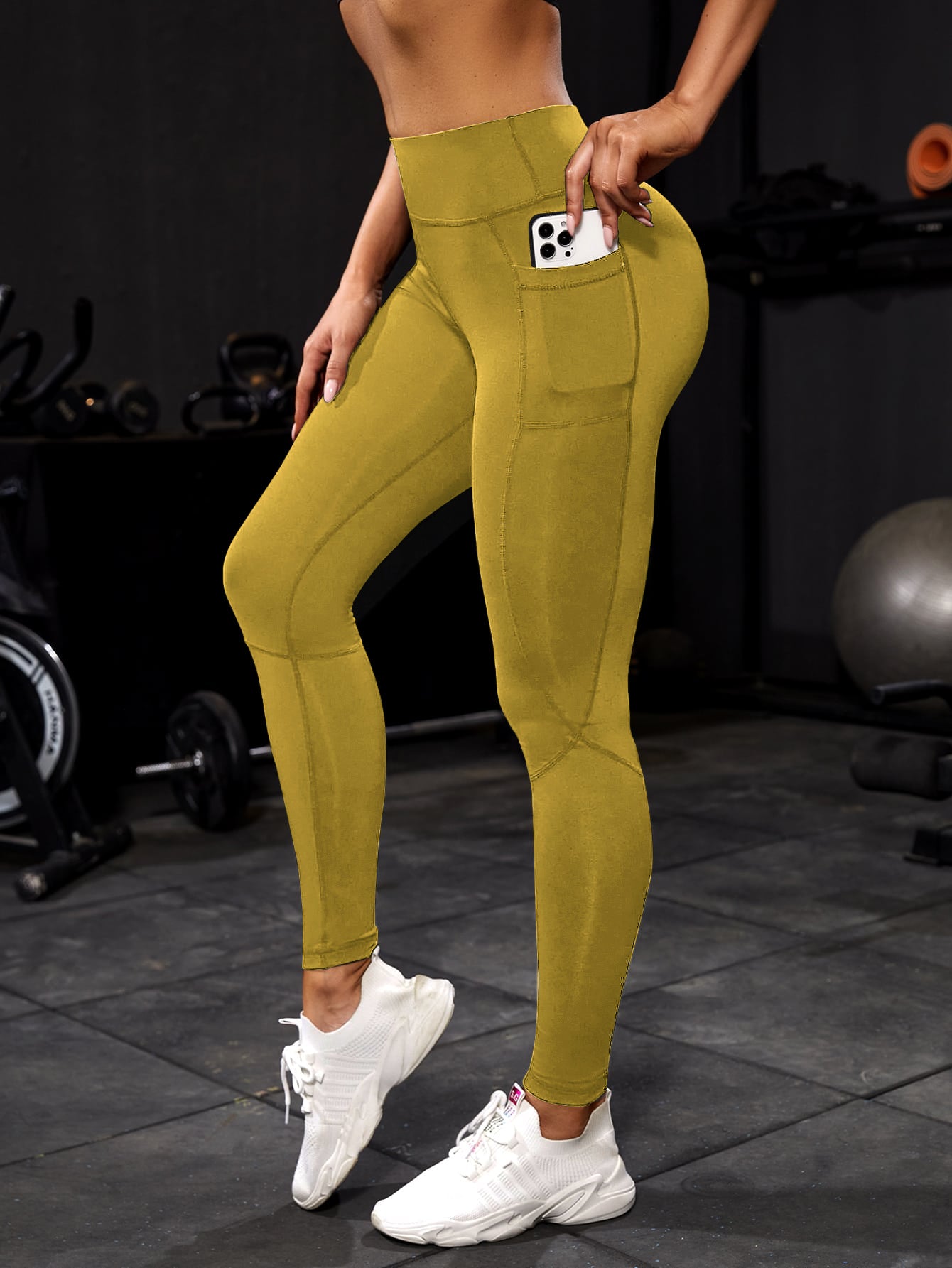 Mustard FlexiPocket Leggings