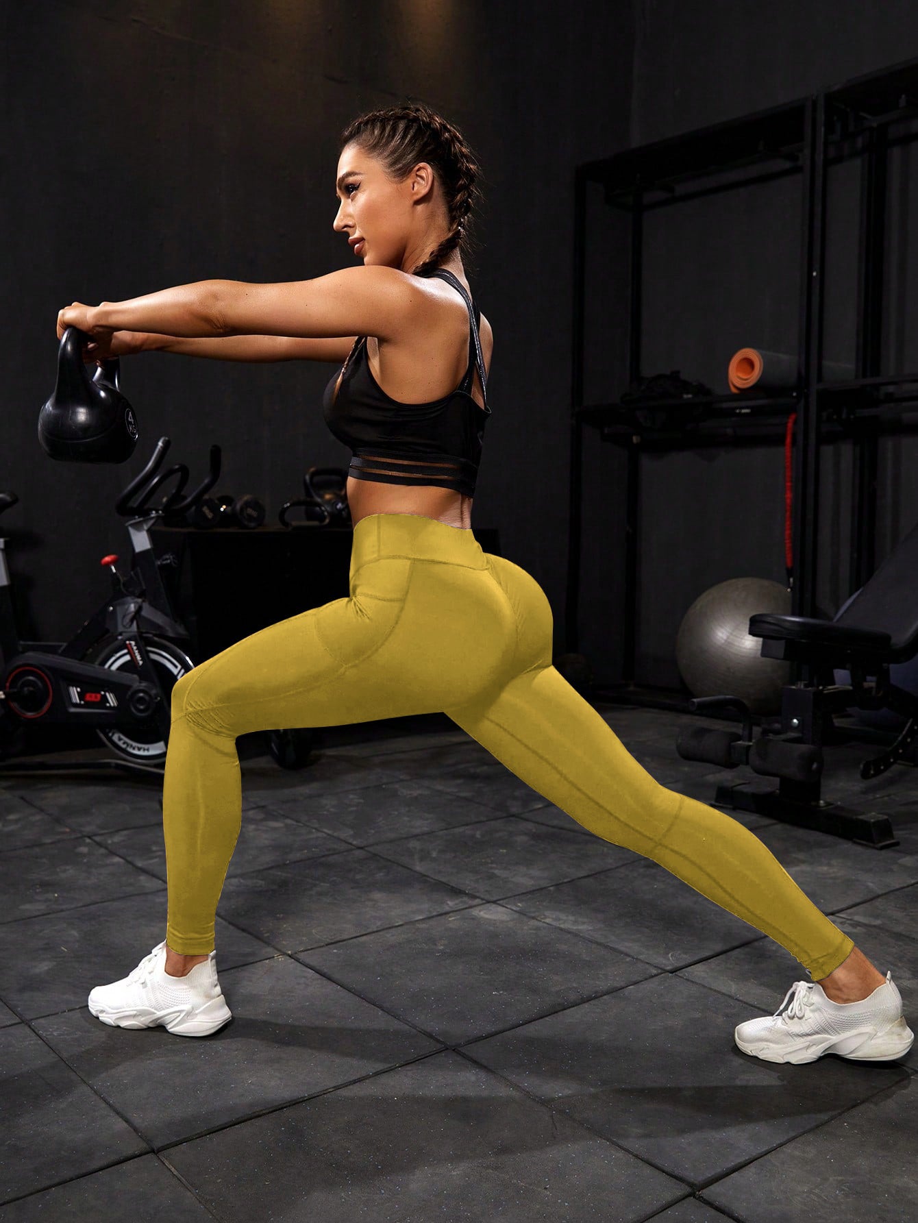 Mustard FlexiPocket Leggings