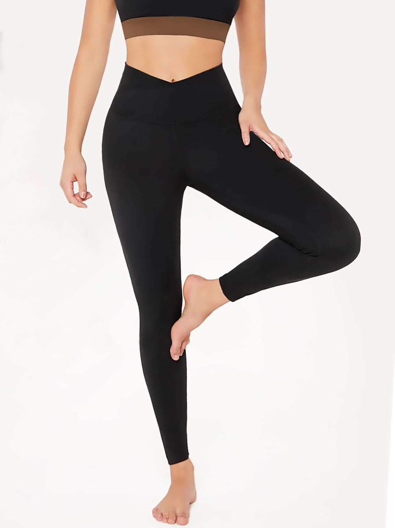 Blackout Cross Waist Leggings