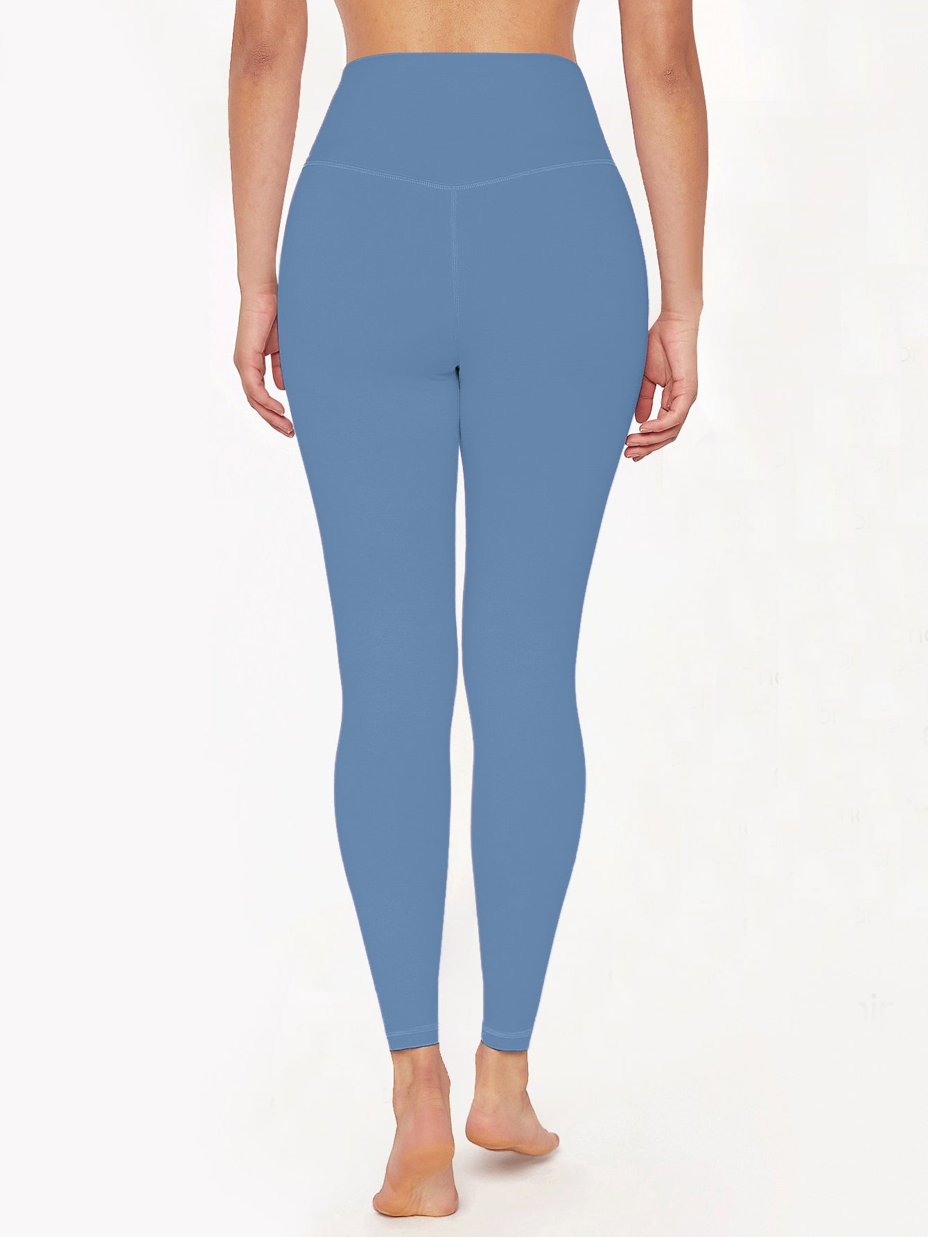 Blue Cross Waist Leggings