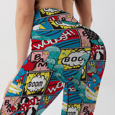 Comic Strip Move Leggings