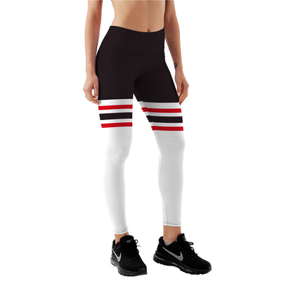 High Socks Athletic Leggings