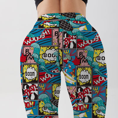 Comic Strip Move Leggings