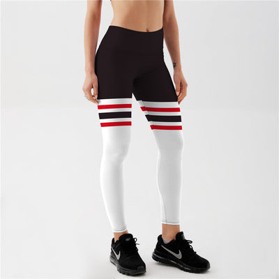 High Socks Athletic Leggings