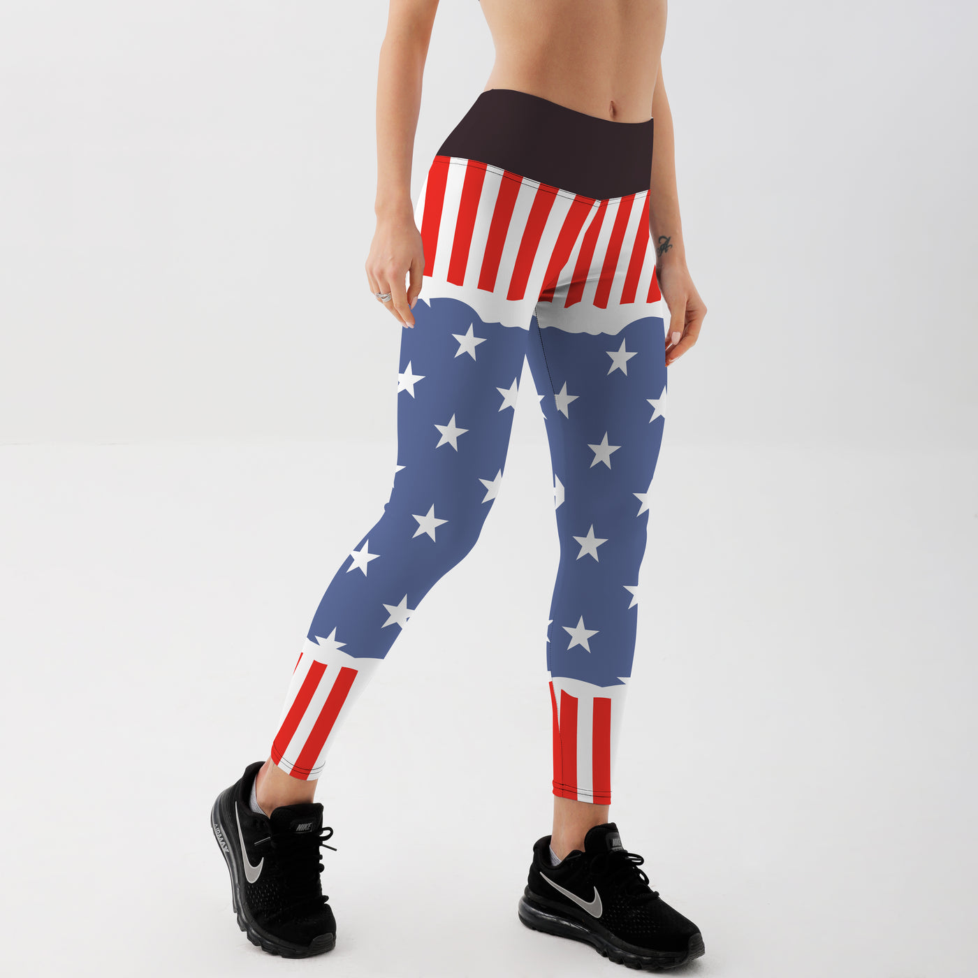 Stars N Stripes Athletic Leggings