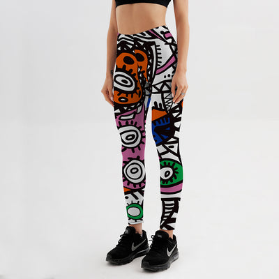 Pop Eye Doodle Leggings