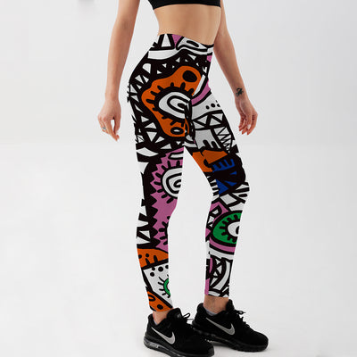 Pop Eye Doodle Leggings