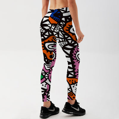 Pop Eye Doodle Leggings