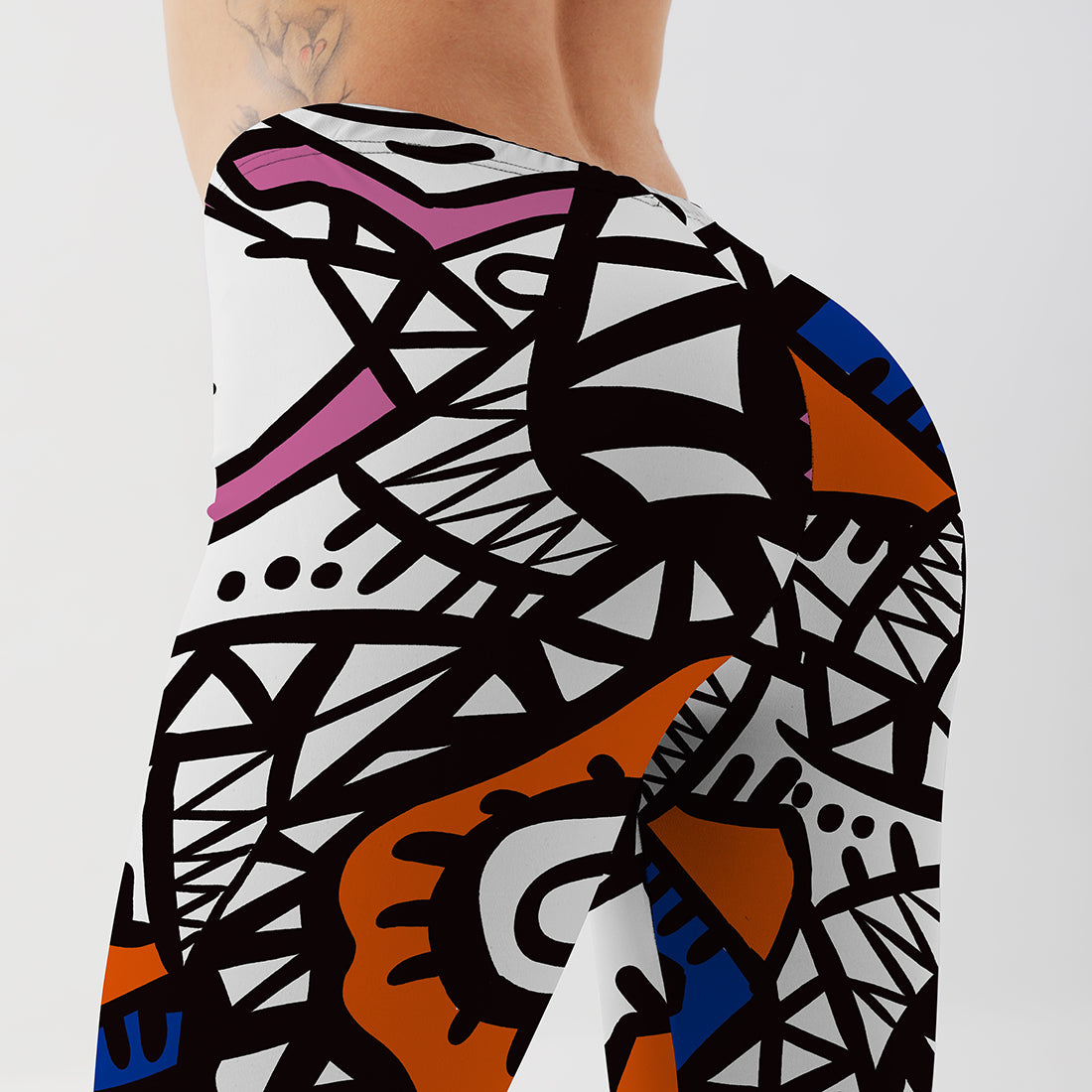 Pop Eye Doodle Leggings