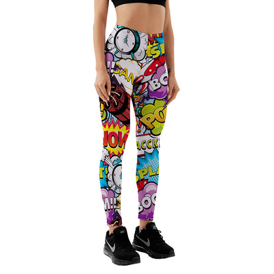 Dynamite Comic Burst Leggings