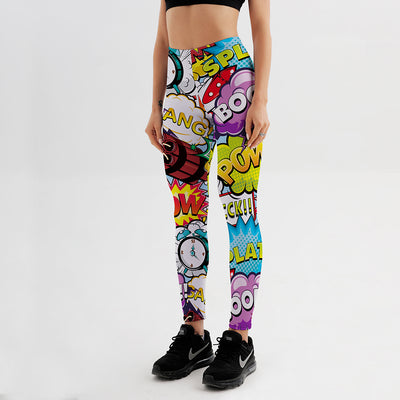 Dynamite Comic Burst Leggings