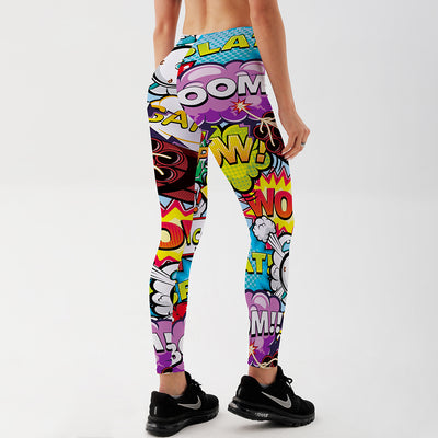 Dynamite Comic Burst Leggings