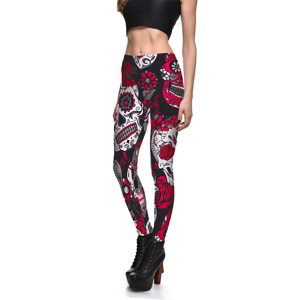 Deadly Garden Leggings - Lotus Leggings